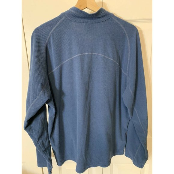Nike ACG Vintage 1/4 Zip Men’s Sz L Fleece Pullover Blue Embroidered Logo - Picture 6 of 6